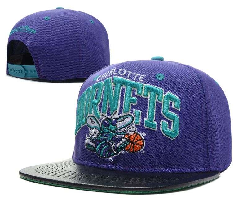 NBA New Orleans Hornets MN Snapback Hat #36
